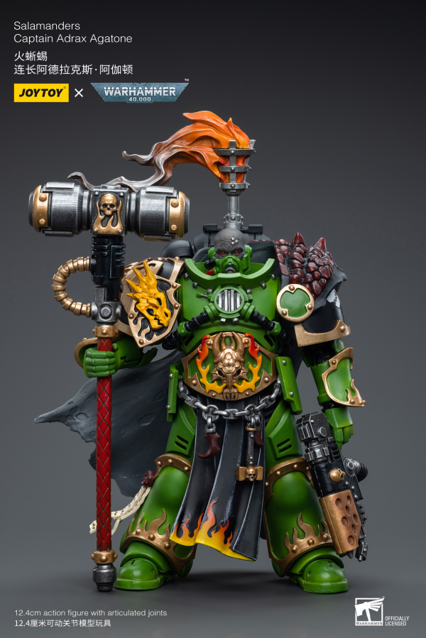 Salamanders Captain Adrax Agatone