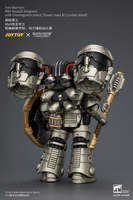 Iron Warriors MkII Assault Sergeant with Disintegrator pistol, Power maul & Combat shield 12