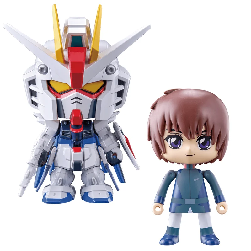 BANDAI GUNDAM CROSS FREEDOM GUNDAM & KIRA・YAMATO - Mobile Suit Gundam SEED