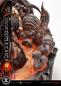 Prime 1 Studio Legacy Art "Kentaro Miura"  Berserk  Guts & Casca - Berserk - photo 37
