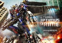 Museum Masterline Transformers: Dark of the Moon (Film) Jetwing Optimus Prime Bonus Version 55