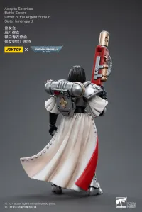 JOYTOY Warhammer 40K-Adepta Sororitas Battle Sisters Order of the Argent Shroud Sister Irmengard - Warhammer 40K - photo 3