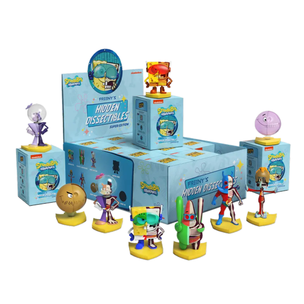 Hidden Dissectibles: SpongeBob SquarePants Series 04 (Super ed.) (12pc per box)
