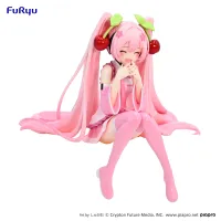 FuRyu Hatsune Miku　Noodle Stopper Figure -Sakura Miku 2023 Smile ver.- - Hatsune Miku - photo 4