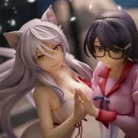 Union Creative "Nekomonogatari" Tsubasa Hanekawa Set of 2 Complete Figure - Monogatari Series - photo 17