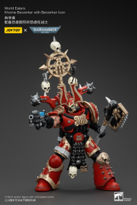 World Eaters Khorne Berzerker with Berzerker lcon 7