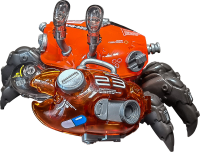 AQUACULTURE TANK 008: Fiddler Crab (Silver Red) 2