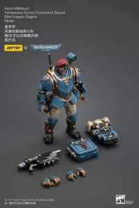 JOYTOY Astra Militarum Tempestus Scions Command Squad 55th Kappic Eagles Medic - Warhammer 40K - photo 8