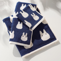 Small White Totoro - Studio Ghibli Silhouette Series (Face Towel) 2