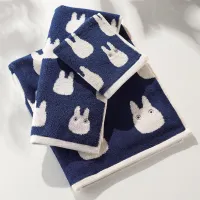 Marushin Small White Totoro - Studio Ghibli Silhouette Series (Face Towel) - Studio Ghibli - photo 2