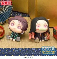 SEGA QyuruMe "Demon Slayer: Kimetsu no Yaiba" Mini Figure "Tanjiro Kamado &amp; Nezuko Kamado" - Demon Slayer: Kimetsu no Yaiba - photo 1