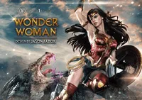 Prime 1 Studio Museum Masterline Wonder Woman (Comics) Wonder Woman versus Hydra (Concept Design By Jason Fabok) EX Bonus Version - DC Comics - photo 19