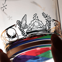 Overlapping Encounters - Magic Color Disk Designed Glass "Howl's Moving Castle" (Box/3) 4