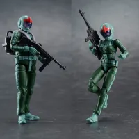 MegaHouse Principality of Zeon Army Soldier 04-06 (Normal Suit Soldier & Char Aznable) - Mobile Suit Gundam - photo 5