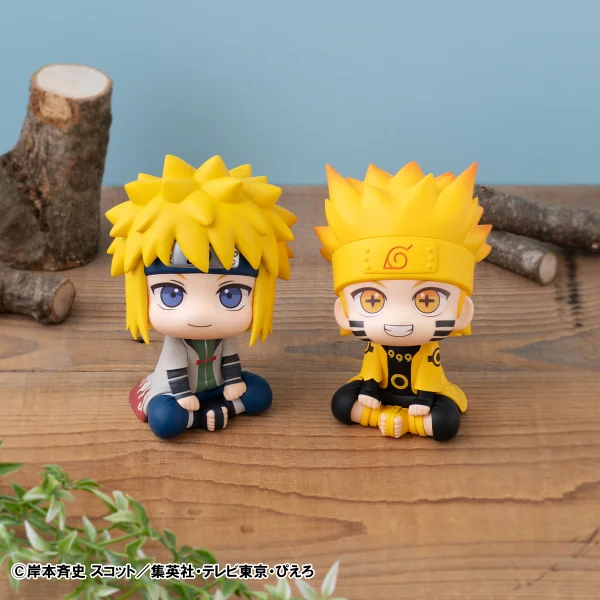 MegaHouse Lookup NARUTO Naruto Shippuden Uzumaki Six Paths Sage Mode & Minato Namikaze【with gift】 - NARUTO