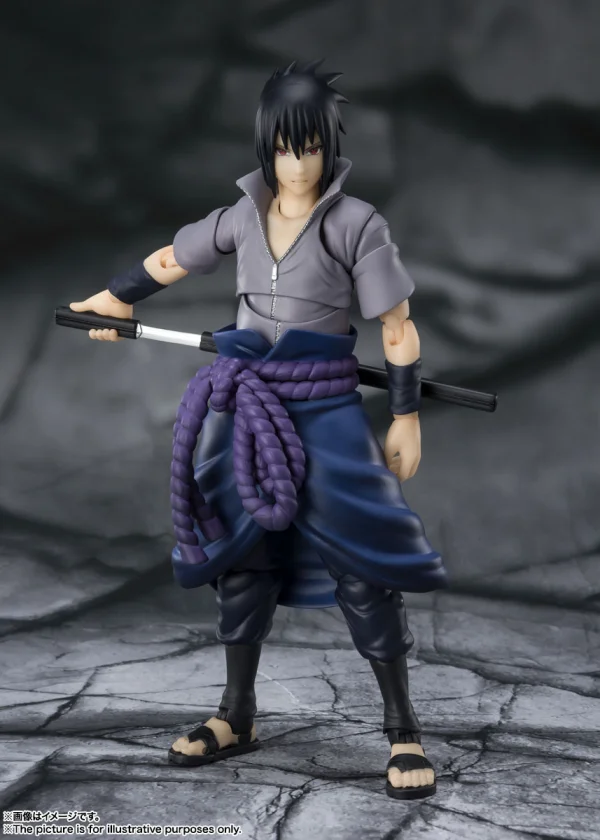 TAMASHII NATIONS Sasuke Uchiha -He who bears all Hatred- "Naruto -Shippuden-", Bandai Spirits S.H.Figuarts - NARUTO