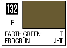 Mr. Color 132 - Earth Green (Flat/Tank)