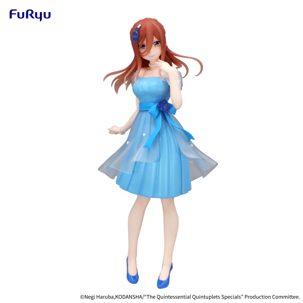 FuRyu The Quintessential Quintuplets Specials Trio-Try-iT Figure -Nakano Miku Pastel Dress ver.- - The Quintessential Quintuplets