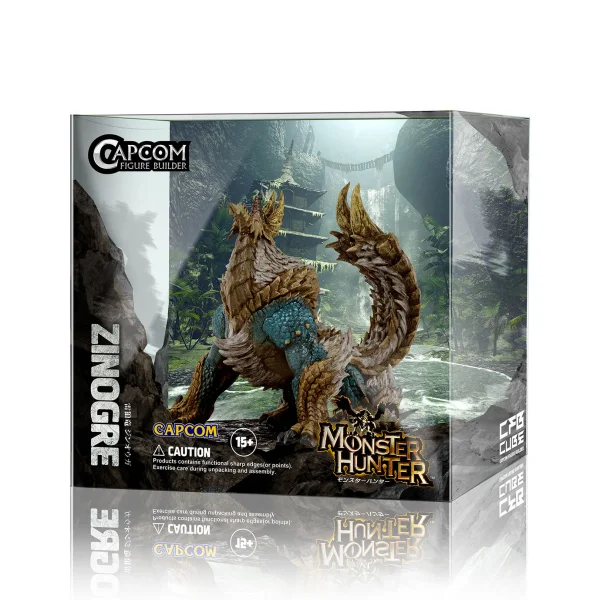 CAPCOM CAPCOM FIGURE BUILDER CUBE Zinogre/MONSTER HUNTER (1pc) - Monster Hunter