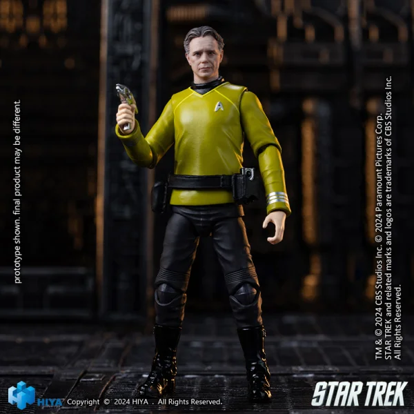 HIYA TOYS Exquisite Mini Series 1/18 Scale STAR TREK 2009 Pike - Star Trek