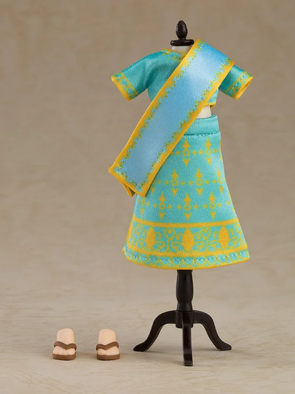 GOOD SMILE COMPANY Nendoroid Doll Outfit Set: World Tour India - Girl (Mint) - Figure Accessories