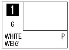 Mr. Color 1 - White (Gloss/Primary)
