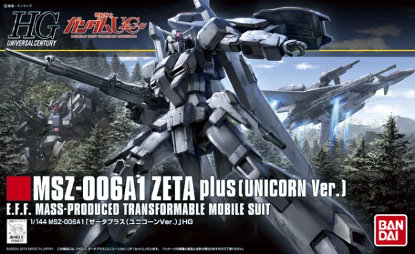 BANDAI HOBBY 1/144 HGUC ZETA PLUS (UNICORN Ver.) - Mobile Suit Gundam Unicorn / Narrative