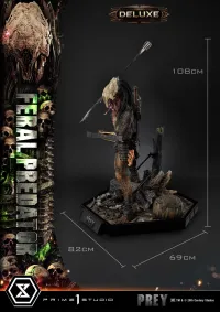 Prime 1 Studio Museum Masterline Prey Feral Predator Deluxe Version - Live Action Movies/TV - photo 41