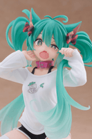 Hatsune Miku Desktop Cute Figure (Cat Ear T-Shirt Ver.) Reissue 8