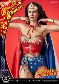 Prime 1 Studio Museum Masterline Wonder Woman 1975 (TV Series) Wonder Woman Bonus Version - DC Comics - photo 37