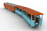 trolley train(blue) 13