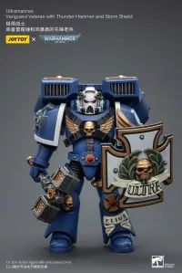 JOYTOY Ultramarines Vanguard Veteran with Thunder Hammer and Storm Shield - Warhammer 40K - photo 1