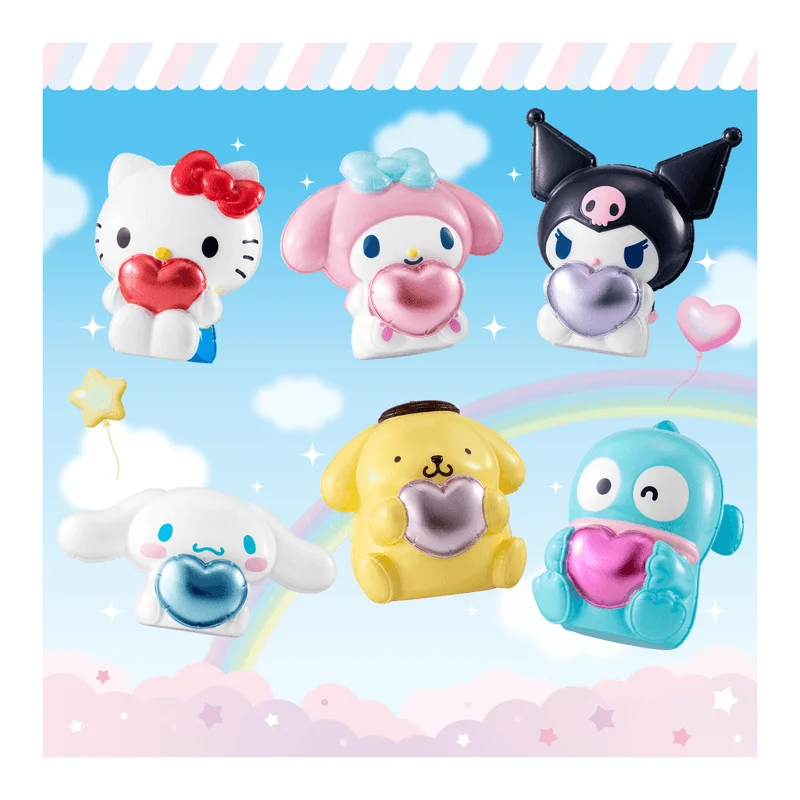 Pukkuri Balloon Mascot Sanrio Characters, "Sanrio" (Box/10)