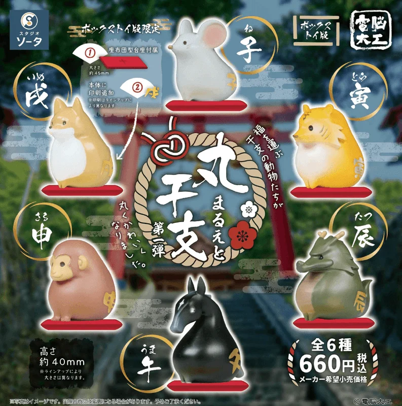 Cyber Craftsman: Round Zodiac (Box of 6)