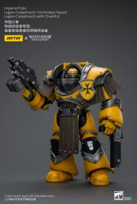 JOYTOY Imperial Fists Legion Cataphractii Terminator Squad Legion Cataphractii with Chainfist - Warhammer 40K - photo 5