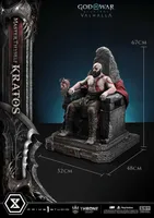 Prime 1 Studio Throne Legacy God of War: Ragnarok Master Thyself Kratos  			 - God Of War - photo 8