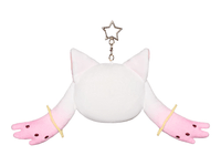 Puella Magi Madoka Magica the Movie -Rebellion- Fluffy Keychain Pinback Button Case 4