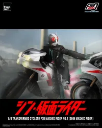 threezero FigZero 1/6 Transformed Cyclone for Masked Rider No.2 (SHIN MASKED RIDER) - Kamen Rider: Masked Rider - photo 11