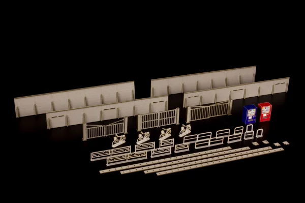 PLUM PMOA 1/80 Scale Paper Kit Town CornerAccessory Series vol.1 - Scale Kits