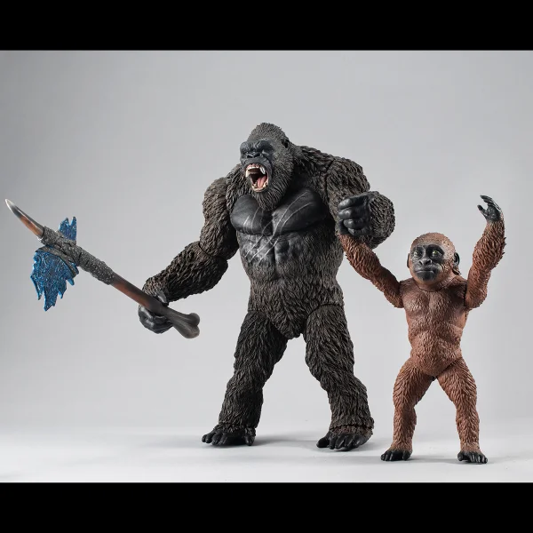 MegaHouse UA Monsters KONG （２０２４）with SUKO  From GODZILLA×KONG The New Empire - Godzilla