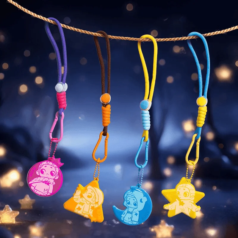52TOYS NOOK Night Series Reflective Keychain Blind Box - NOOK