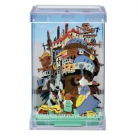 ENSKY PTC-T07 Howl's Moving Castle - Good Weather for Laundry Day Paper Theater Cube - Studio Ghibli - photo 2
