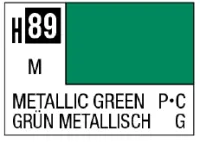 GSI Creos AQUEOUS HOBBY COLOR - H89 METALLIC GLOSS METALLIC GREEN (PRIMARY) - photo 1
