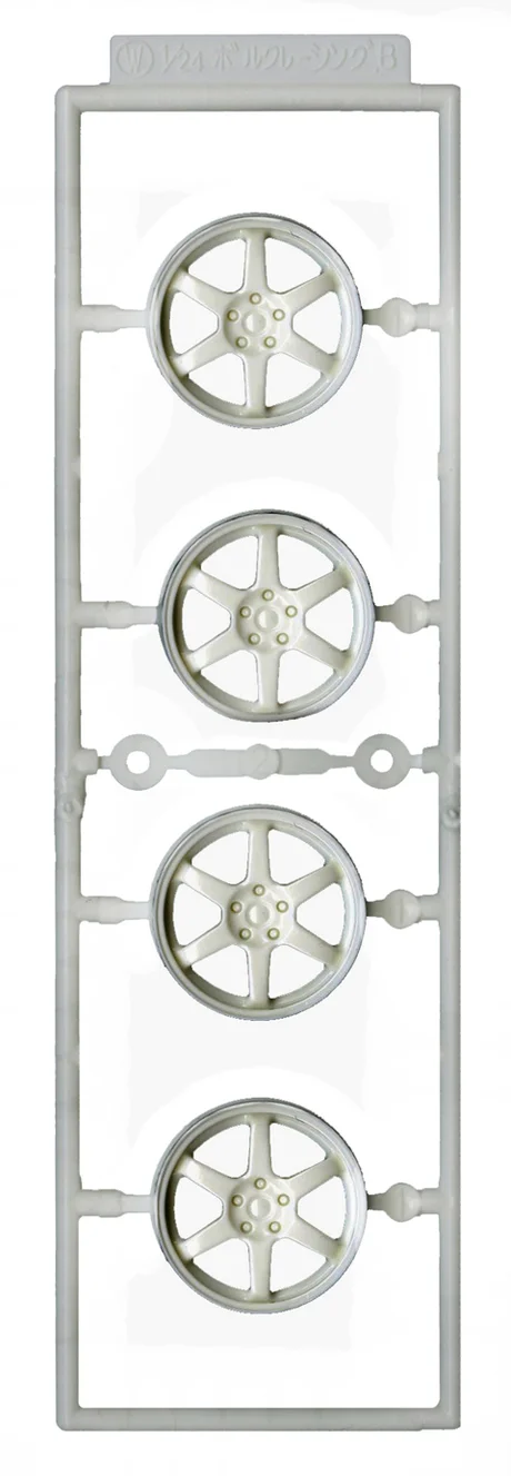 Fujimi [Wheel-09] 1/24 Volk Racing TE37 18inch - Kit Accessories