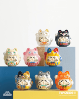 PP X MONSTER Sparkle Lucky Kitten Daruma Blind Box 35