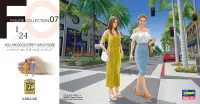Hasegawa [FC07] 1:24 HOLLYWOOD CELEBRITY GIRLS FIGURE (Two kits in the box) - Scale Kits - photo 1