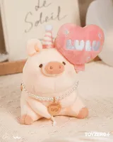 TOYZEROPLUS LuLu the Piggy Generic - Plush Keychain (Pink Balloon ver.) - LuLu The Piggy - photo 6