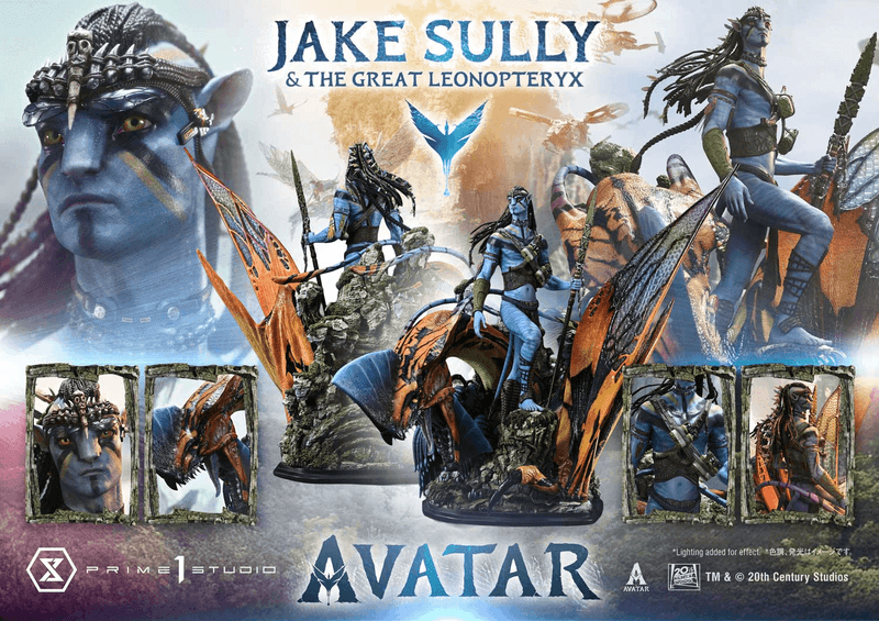 Real Elite Masterline Avatar (Film) Jake Sully & The Great Leonopteryx Avatar Legacy Collection  			
