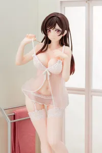 Hakoiri-musume 1/6 scaled pre-painted figure Rent-A-Girlfriend MIZUHARA Chizuru in see-through lingerie figure Angel White Ver. - Rent-A-Girlfriend - photo 9