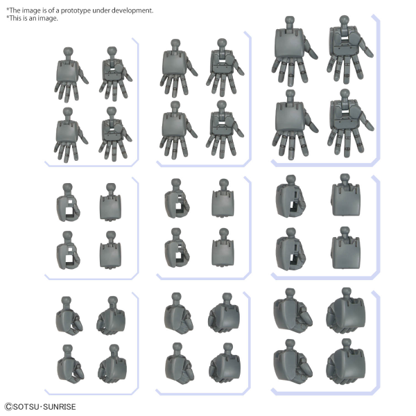 OPTION PARTS SET GUNPLA 04 (BUILD HANDS ROUND)